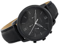  Shop Authentic Fossil Neutra Chronograph Black Dial Black Leather Strap Watch for Men - FS5503 - Luxxuri