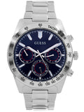  Shop Authentic Guess Altitude Chronograph Blue Dial Silver Steel Strap Watch for Men - GW0329G1 - Luxxuri