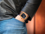  Shop Authentic Guess Phoenix Blue Dial Brown Leather Strap Watch for Men - GW0386G2 - Luxxuri