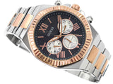  Shop Authentic Guess Equity Multifunction Black Dial Two Tone Steel Strap Watch For Men - GW0703G4 - Luxxuri