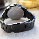  Shop Authentic Guess Atlas Chronograph Black Dial Black Steel Strap Watch For Men - W0668G5 - Luxxuri