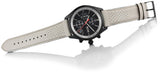  Shop Authentic Hugo Boss Grand Prix Chronograph Black Dial Grey Leather Strap Watch for Men - 1513562 - Luxxuri