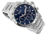  Shop Authentic Hugo Boss Hero Sport Blue Dial Silver Steel Strap Watch for Men - 1513755 - Luxxuri