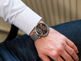 Shop Authentic Hugo Boss Integrity Grey Dial Silver Mesh Bracelet Watch for Men - 1513807 - Luxxuri