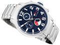  Shop Authentic Tommy Hilfiger Jackson Chronograph Blue Dial Silver Steel Strap Watch for Men - 1791242 - Luxxuri