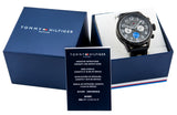  Shop Authentic Tommy Hilfiger Decker Quartz Blue Dial Blue Rubber Strap Watch for Men - 1791350 - Luxxuri