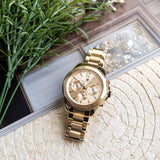  Shop Authentic Tommy Hilfiger Lars Chronograph Gold Dial Gold Steel Strap Watch For Men - 1792060 - Luxxuri