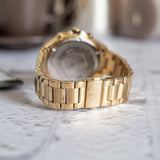  Shop Authentic Tommy Hilfiger Lars Chronograph Gold Dial Gold Steel Strap Watch For Men - 1792060 - Luxxuri