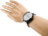  Shop Authentic Tommy Hilfiger Bank Chronograph White Dial White Rubber Strap Watch for Men - 1791723 - Luxxuri