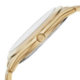  Shop Authentic Michael Kors Slim Runway Quartz Black Dial Gold Steel Strap Watch For Men - MK8621 - Luxxuri