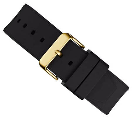  Shop Authentic Guess Duke Crystals Black Dial Black Silicone Strap Watch For Men - GW0641G2 - Luxxuri