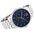  Shop Authentic Tommy Hilfiger Damon Chronograph Blue Dial Silver Steel Strap Watch for Men - 1791416 - Luxxuri