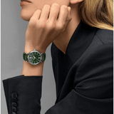 Shop Authentic IWC Portofino Automatic Green Dial Green Leather Strap Watch for Women - IW357405 - Luxxuri