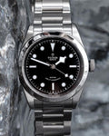  Shop Authentic Tudor Black Bay Automatic Black Dial Silver Steel Strap Watch for Men - M79540-0001 - Luxxuri