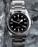  Shop Authentic Tudor Black Bay Automatic Black Dial Silver Steel Strap Watch for Men - M79540-0001 - Luxxuri