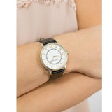  Shop Authentic Marc Jacobs Roxy White Dial Black Leather Strap Watch for Women - MJ1532 - Luxxuri