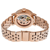  Shop Authentic Fossil Boyfriend Automatic Skeleton Rose Gold Dial Rose Gold Steel Strap Watch for Women - ME3065 - Luxxuri