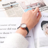  Shop Authentic Emporio Armani Rosa Quartz Mother Of Pearl White Dial Black Leather Strap Watch For Women - AR11356 - Luxxuri