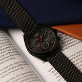  Shop Authentic Tissot T Classic PR 100 Chronograph Black Dial Black Mesh Bracelet Watch For Men - T101.417.33.051.00 - Luxxuri