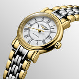  Shop Authentic Longines Presence 25.5mm Automatic White Dial Two Tone Steel Strap Watch for Women - L4.321.2.11.7 - Luxxuri