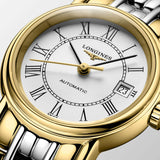  Shop Authentic Longines Presence 25.5mm Automatic White Dial Two Tone Steel Strap Watch for Women - L4.321.2.11.7 - Luxxuri