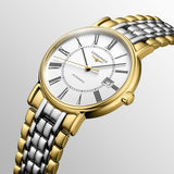  Shop Authentic Longines Presence 38.5mm Automatic Stainless Steel Watch for Men - L4.921.2.11.7 - Luxxuri