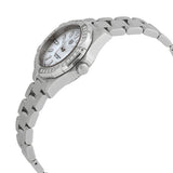  Shop Authentic Tag Heuer Aquaracer Diamonds Mother of Pearl White Dial Silver Steel Strap Watch for Women - WBD1413.BA0741 - Luxxuri