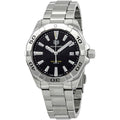  Shop Authentic Tag Heuer Aquaracer Black Dial Silver Steel Strap Watch for Men - WBD1110.BA0928 - Luxxuri