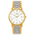  Shop Authentic Longines Presence 38.5mm Automatic White Dial Two Tone Steel Strap Watch for Men - L4.921.2.12.7 - Luxxuri