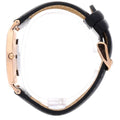  Shop Authentic Daniel Wellington Classic Sheffield White Dial Black Leather Strap Watch for Women - DW00100036 - Luxxuri