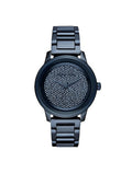  Shop Authentic Michael Kors Kinley Blue Dial Blue Steel Strap Watch for Women - MK6246 - Luxxuri