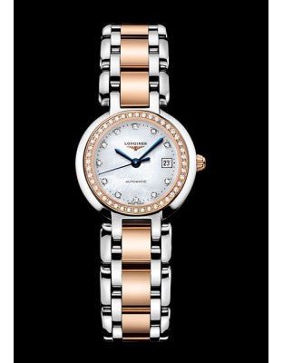  Shop Authentic Longines PrimaLuna Automatic Diamond 26.5mm Watch for Women - L8.111.5.89.6 - Luxxuri