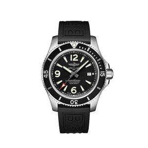  Shop Authentic Breitling Superocean Automatic 46mm Black Dial Black Rubber Strap Watch for Men - M17368B71B1S1 - Luxxuri