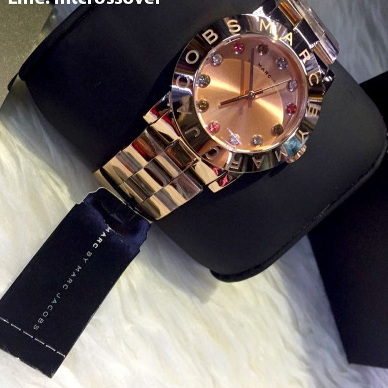  Shop Authentic Marc Jacobs Blade Rose Gold Dial Rose Gold Steel Strap Watch for Women - MBM3142 - Luxxuri