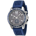  Shop Authentic Guess Fleet Chronograph Black Dial Blue Rubber Strap Watch for Men - W0971G2 - Luxxuri