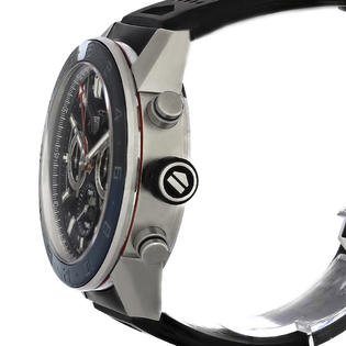  Shop Authentic Tag Heuer Carrera Automatic Chronograph Steel & Ceramic Black Dial Black Rubber Strap Watch for Men - CBG2A1Z.FT6157 - Luxxuri