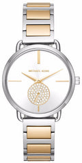  Shop Authentic Michael Kors Silver Dial Two Tone Steel Strap Watch for Women - MK3679 - Luxxuri