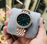  Shop Authentic Michael Kors Darci Black Dial Rose Gold Steel Strap Watch for Women - MK3402 - Luxxuri