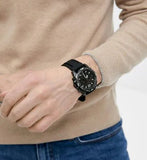 Shop Authentic Guess Commander Black Dial Black Rubber Strap Watch for Men - GW0211G3 - Luxxuri