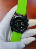  Shop Authentic Emporio Armani Sports Analog Black Dial Green Rubber Strap Watch For Men - AR6115 - Luxxuri
