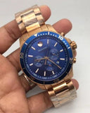  Shop Authentic Movado Series 800 Blue Dial Gold Steel Strap Watch For Men - 2600144 - Luxxuri