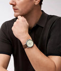  Shop Authentic Fossil Neutra Chronograph White Dial Brown Leather Strap Watch for Men - FS5380 - Luxxuri