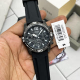 Shop Authentic Guess Commander Black Dial Black Rubber Strap Watch for Men - GW0211G3 - Luxxuri