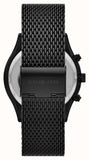  Shop Authentic Michael Kors Slim Runway Chronograph Black Dial Black Mesh Bracelet Watch For Men - MK9060 - Luxxuri