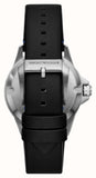 Shop Authentic Emporio Armani Diver Three-Hand Quartz Blue Dial Blue Leather Strap Watch For Men - AR11516 - Luxxuri