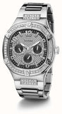  Shop Authentic Guess Duke Glitz Black Dial Silver Steel Strap Watch For Men - GW0576G1 - Luxxuri