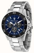  Shop Authentic Maserati Competizione Chronograph Blue Dial Silver Steel Strap Watch For Men - R8873600009 - Luxxuri