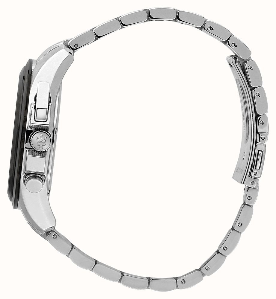  Shop Authentic Maserati Traguardo Chronograph Green Dial Silver Steel Strap Watch For Men - R8873612060 - Luxxuri