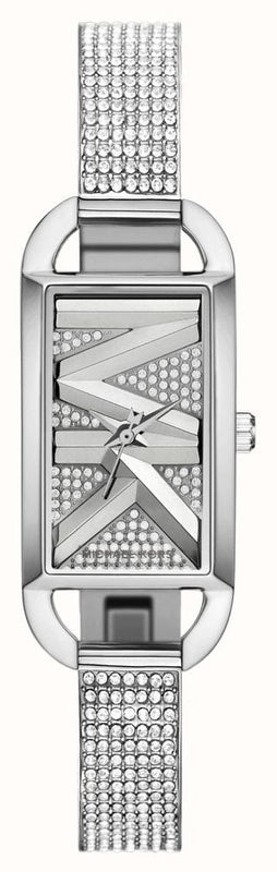  Shop Authentic Michael Kors Empire Three-Hand Silver Dial Silver Steel Strap Watch for Women - MK4841 - Luxxuri