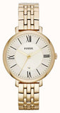  Shop Authentic Fossil Jacqueline White Dial Gold Steel Strap Watch for Women - ES3434 - Luxxuri